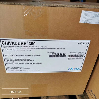 Chivacure 300 CAS 163702-01-0 Φωτοεκκινητής UV Κατεργαστικές επικάλυψεις Συστατικά